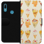 Wallet case for Huawei Y6 (2019) with Glassy design