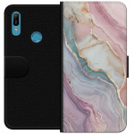 Wallet case for Huawei Y6 (2019) with Marble design