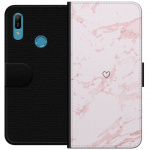 Wallet case for Huawei Y6 (2019) with Pink Heart design Wallet case for Huawei Y6 (2019) with Pink Heart design