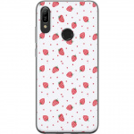 Mobile case for Huawei Y6 (2019) with Strawberries design