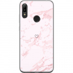 Mobile case for Huawei Y6 (2019) with Pink Heart design
