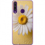 Mobile case for Huawei Y6p with Porslinsblomma design