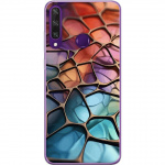 Mobile case for Huawei Y6p with Metallic pattern design Mobile case for Huawei Y6p with Metallic pattern design