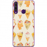 Mobile case for Huawei Y6p with Glassy design