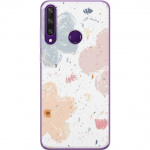 Mobile case for Huawei Y6p with Flowers design