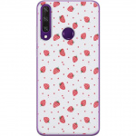 Mobile case for Huawei Y6p with Strawberries design