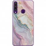 Mobile case for Huawei Y6p with Marble design