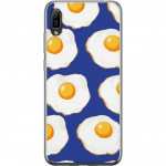 Mobile case for Huawei Y6 Pro (2019) with Fried eggs design