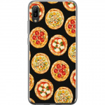 Mobile case for Huawei Y6 Pro (2019) with Pizza design