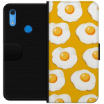 Wallet case for Huawei Y6s (2019) with Fried egg design