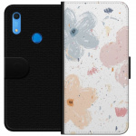 Wallet case for Huawei Y6s (2019) with Flowers design