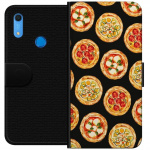 Wallet case for Huawei Y6s (2019) with Pizza design