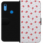 Wallet case for Huawei Y6s (2019) with Strawberries design