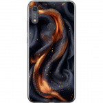 Mobile case for Huawei Y6s (2019) with Fiery silk design