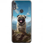 Mobile case for Huawei Y6s (2019) with Happy Dog design