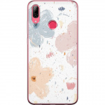 Mobile case for Huawei Y7 (2019) with Flowers design