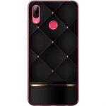 Mobile case for Huawei Y7 (2019) with Luxury line design