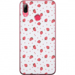 Mobile case for Huawei Y7 (2019) with Strawberries design