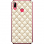 Mobile case for Huawei Y7 (2019) with Gold shine design