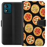 Wallet case for Motorola Moto E13 with Pizza design Wallet case for Motorola Moto E13 with Pizza design