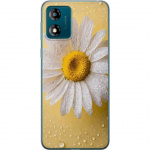 Mobile case for Motorola Moto E13 with Porslinsblomma design