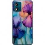 Mobile case for Motorola Moto E13 with Magical flowers design