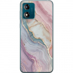 Mobile case for Motorola Moto E13 with Marble design