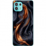 Mobile case for Motorola Edge 20 Lite with Fiery silk design