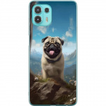 Mobile case for Motorola Edge 20 Lite with Happy Dog design
