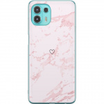 Mobile case for Motorola Edge 20 Lite with Pink Heart design