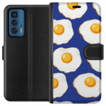 Wallet case for Motorola Edge 20 Pro with Fried eggs design Wallet case for Motorola Edge 20 Pro with Fried eggs design