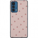 Mobile case for Motorola Edge 20 Pro with Cherry design