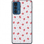 Mobile case for Motorola Edge 20 Pro with Strawberries design