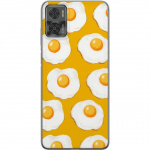 Mobile case for Motorola Moto E22i with Fried egg design