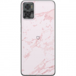 Mobile case for Motorola Moto E22i with Pink Heart design