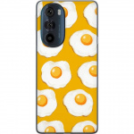 Mobile case for Motorola Edge 30 Pro with Fried egg design