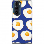 Mobile case for Motorola Edge 30 Pro with Fried eggs design