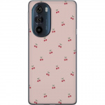 Mobile case for Motorola Edge 30 Pro with Cherry design