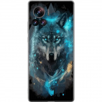 Mobile case for Motorola Edge 30 Ultra with Wolf design