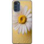 Mobile case for Motorola Moto E32s with Porslinsblomma design