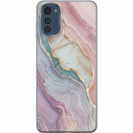 Mobile case for Motorola Moto E32s with Marble design