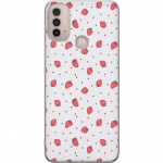 Mobile case for Motorola Moto E40 with Strawberries design Mobile case for Motorola Moto E40 with Strawberries design