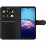 Wallet case for Motorola Moto E6i with Blue butterflies design
