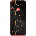 Mobile case for Motorola Moto E7 Power with Luxurious Pattern design