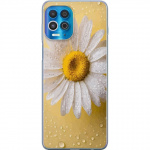 Mobile case for Motorola Edge S with Porslinsblomma design