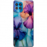 Mobile case for Motorola Edge S with Magical flowers design