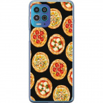 Mobile case for Motorola Moto G100 with Pizza design