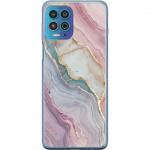 Mobile case for Motorola Moto G100 with Marble design