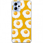 Mobile case for Motorola Moto G13 with Fried egg design