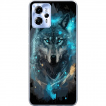 Mobile case for Motorola Moto G13 with Wolf design